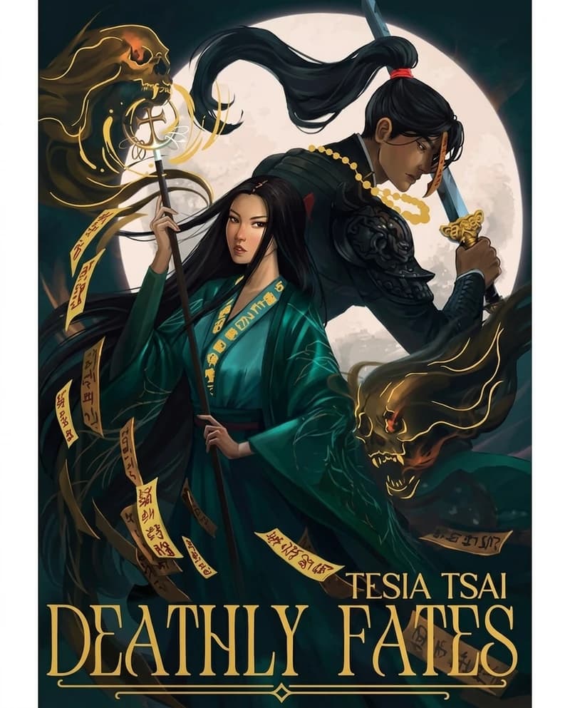 Cover of Deathly Fates by Tesia Tsai