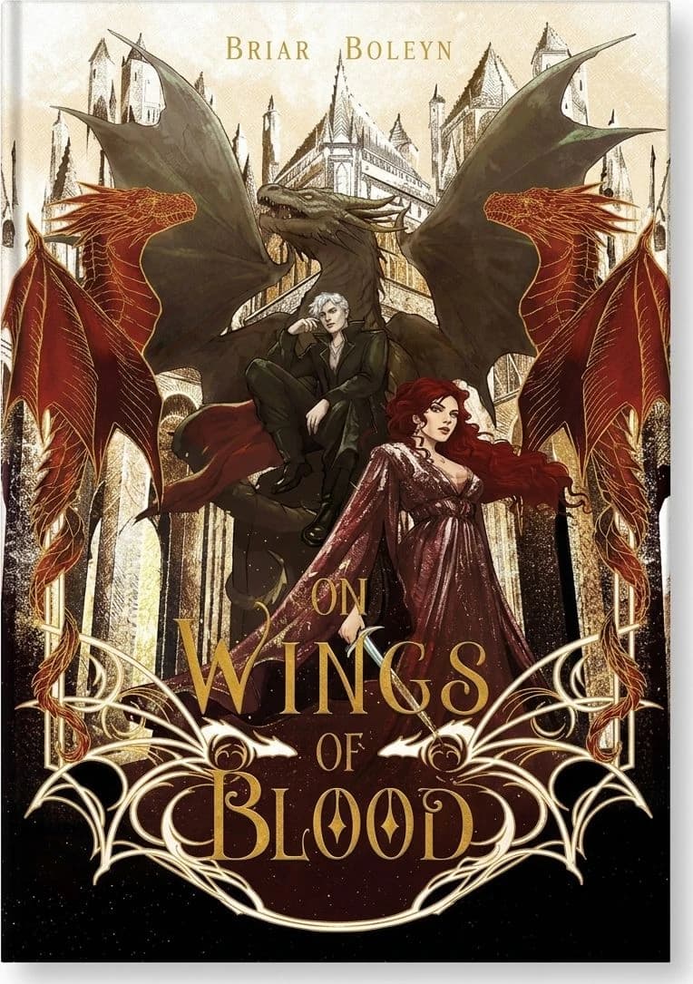 Cover of On Wings of Blood by Briar Boleyn
