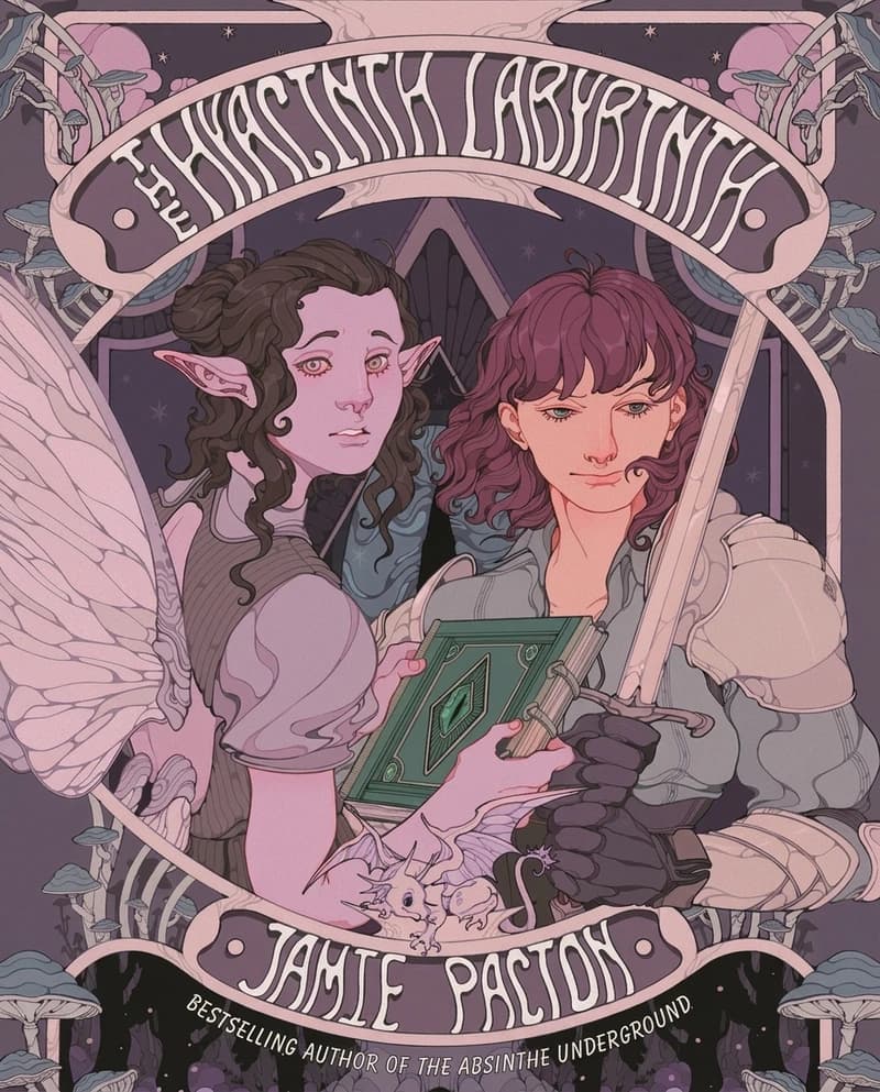 Cover of The Hyacinth Labyrinth
