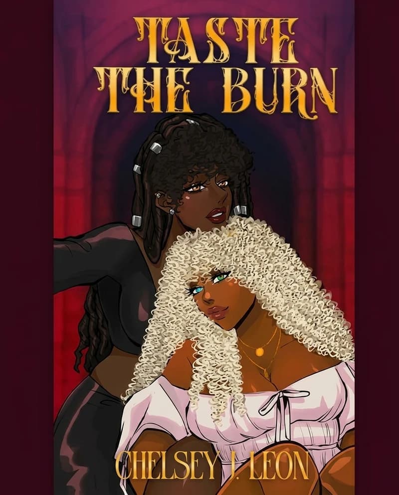 Cover of Taste The Burn by Chelsey J León