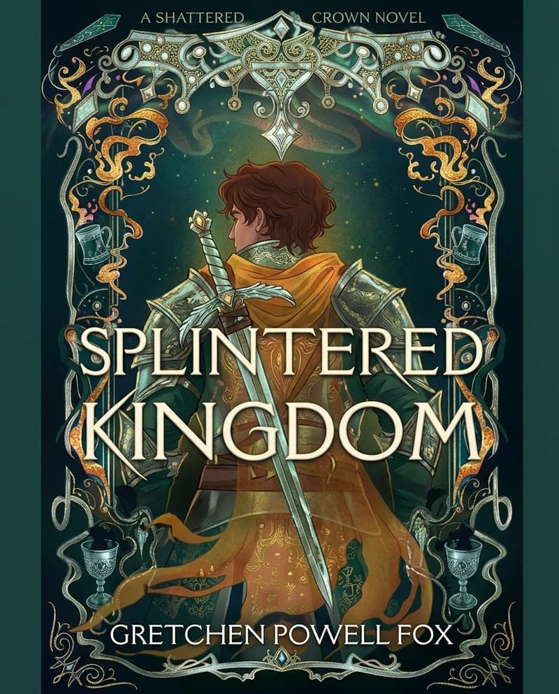 Cover of The Shattered Crown set by Gretchen Powell Fox