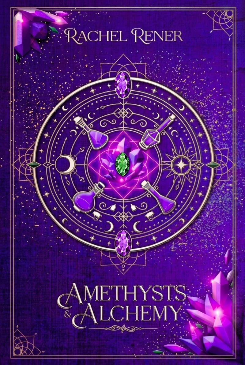 Cover of Amethysts & Alchemy by Rachel Rener