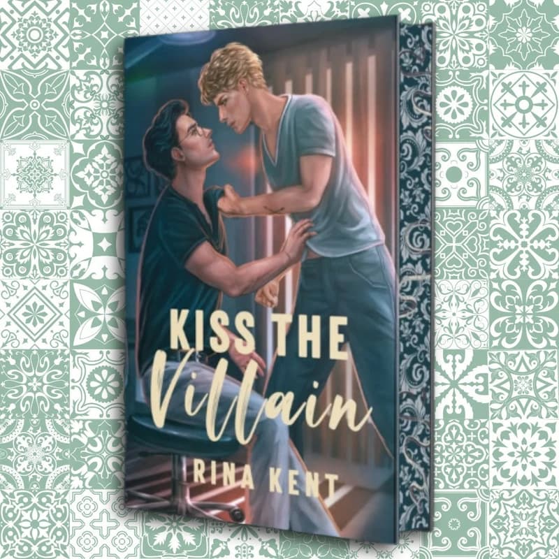 Cover of Kiss the Villain by Rina Kent