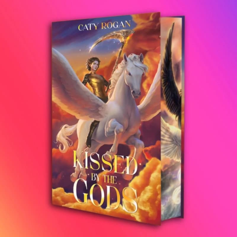 Cover of Kissed by the Gods by Caty Rogan
