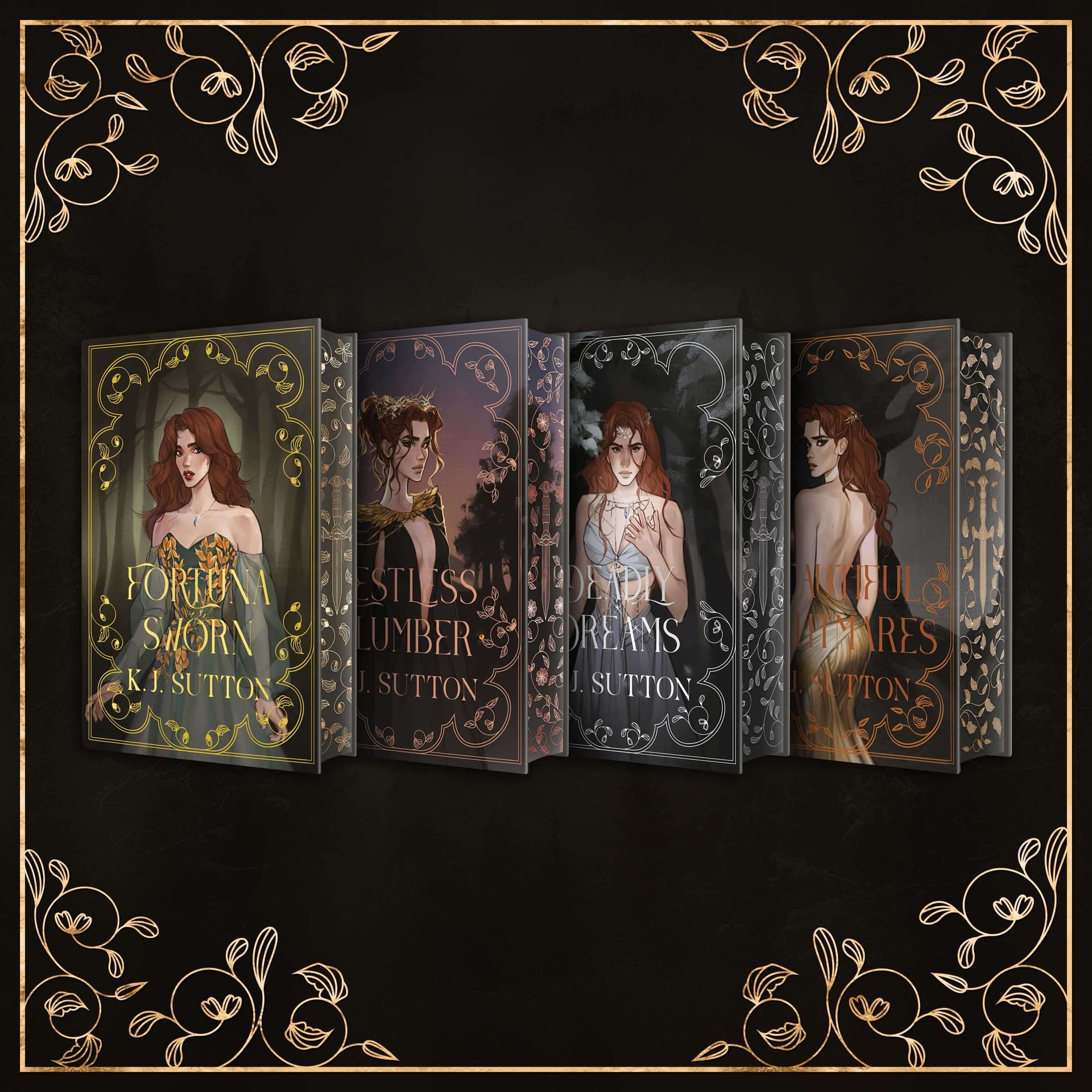 Cover of Fortuna Sworn by K. J. Sutton