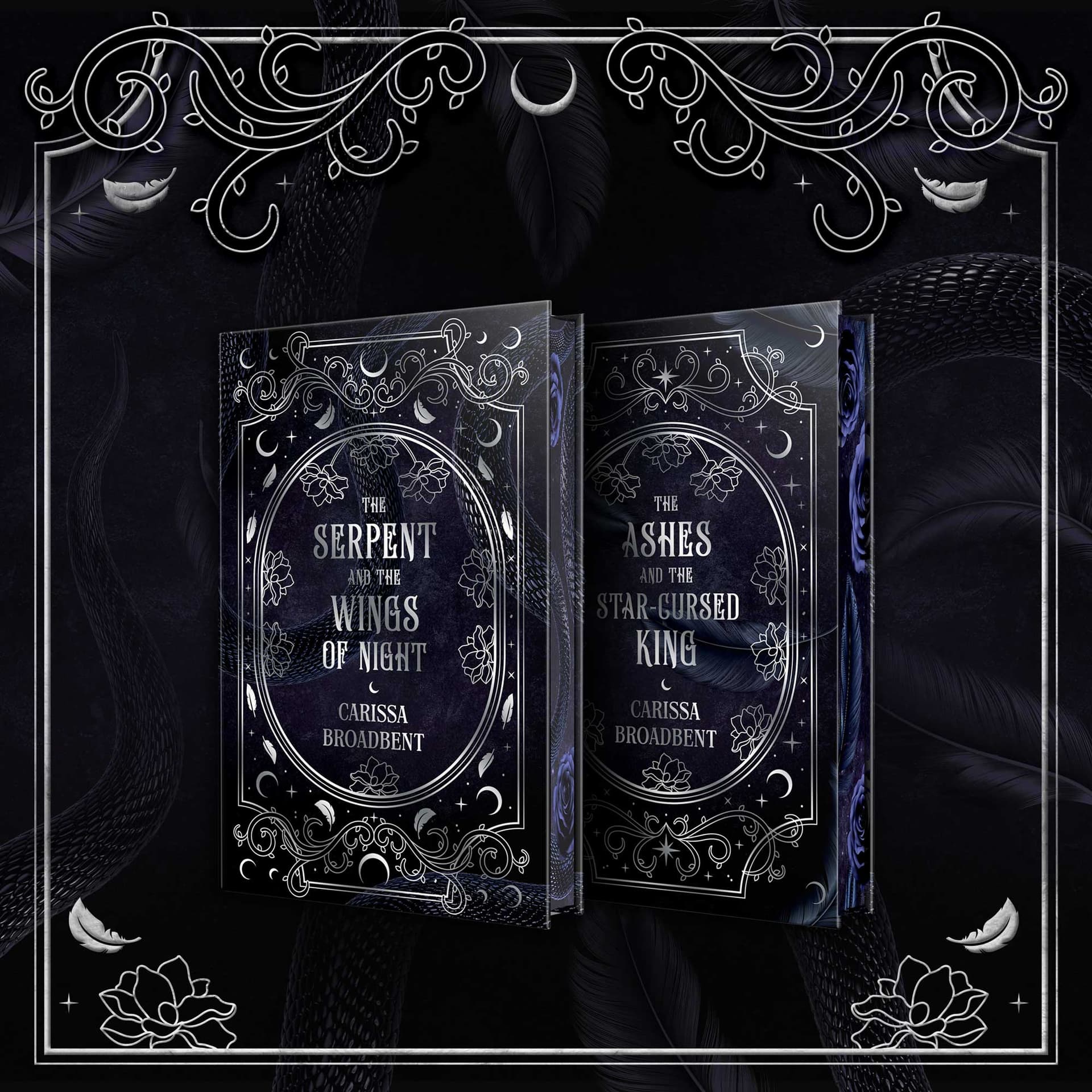 Cover of The Serpent and the Wings of Night and The Ashes and the Star-Cursed King