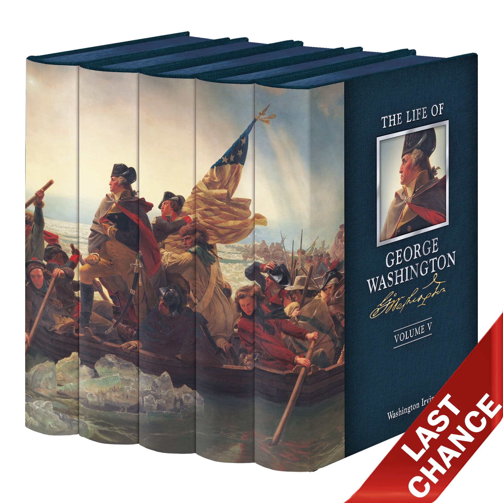 Cover of The Life of George Washington by Washington Irving