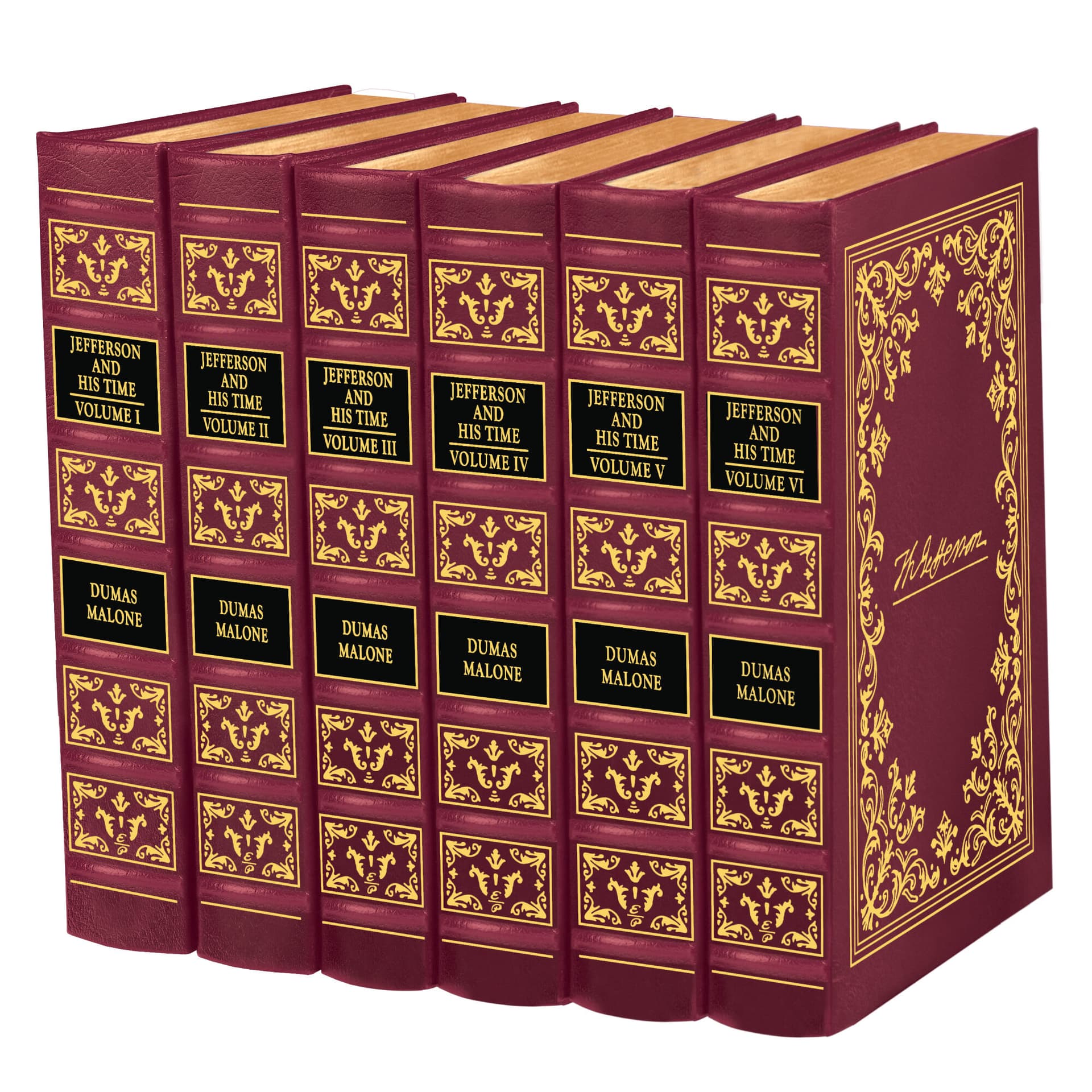 Cover of Jefferson and His Time
