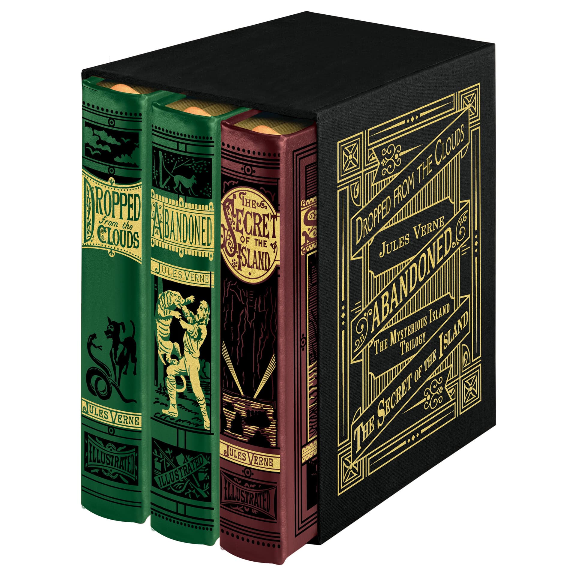 Cover of Jules Verne's Mysterious Island Trilogy